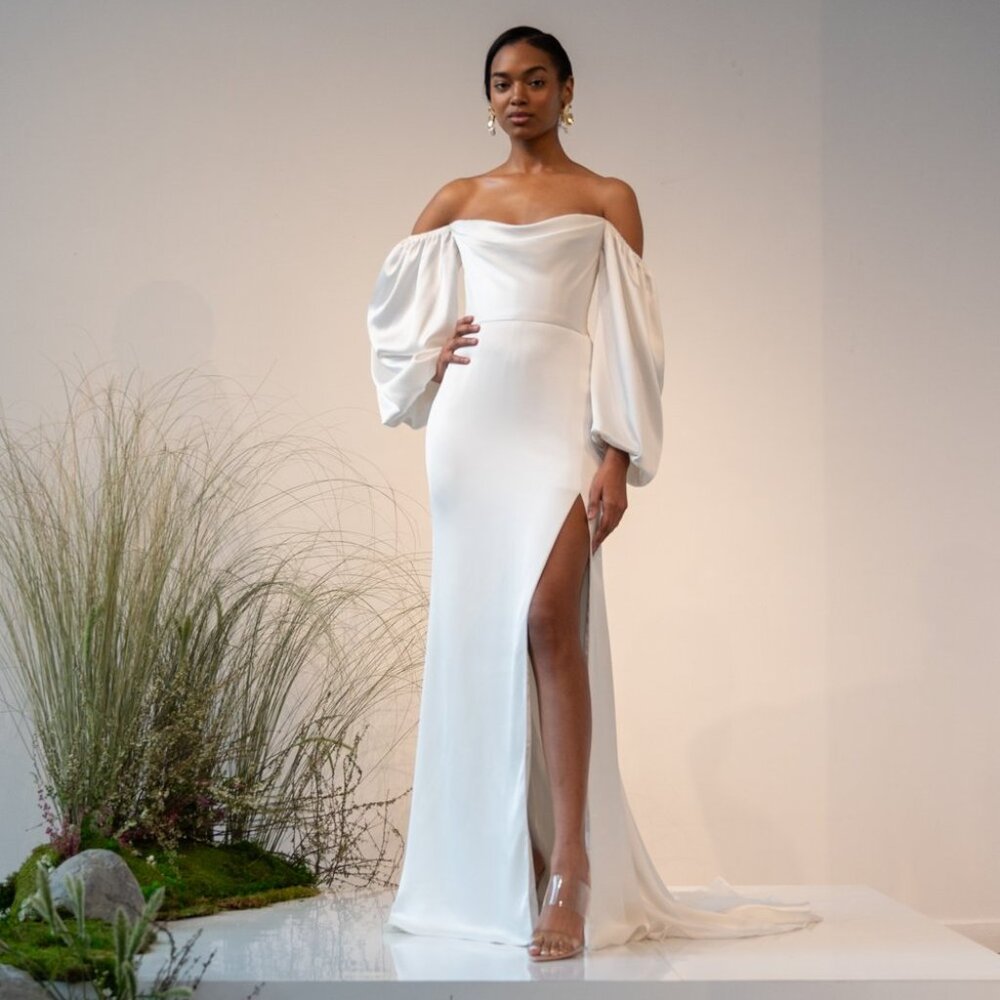 Jenny Yoo Luciana Wedding Gown Size 12 NEW